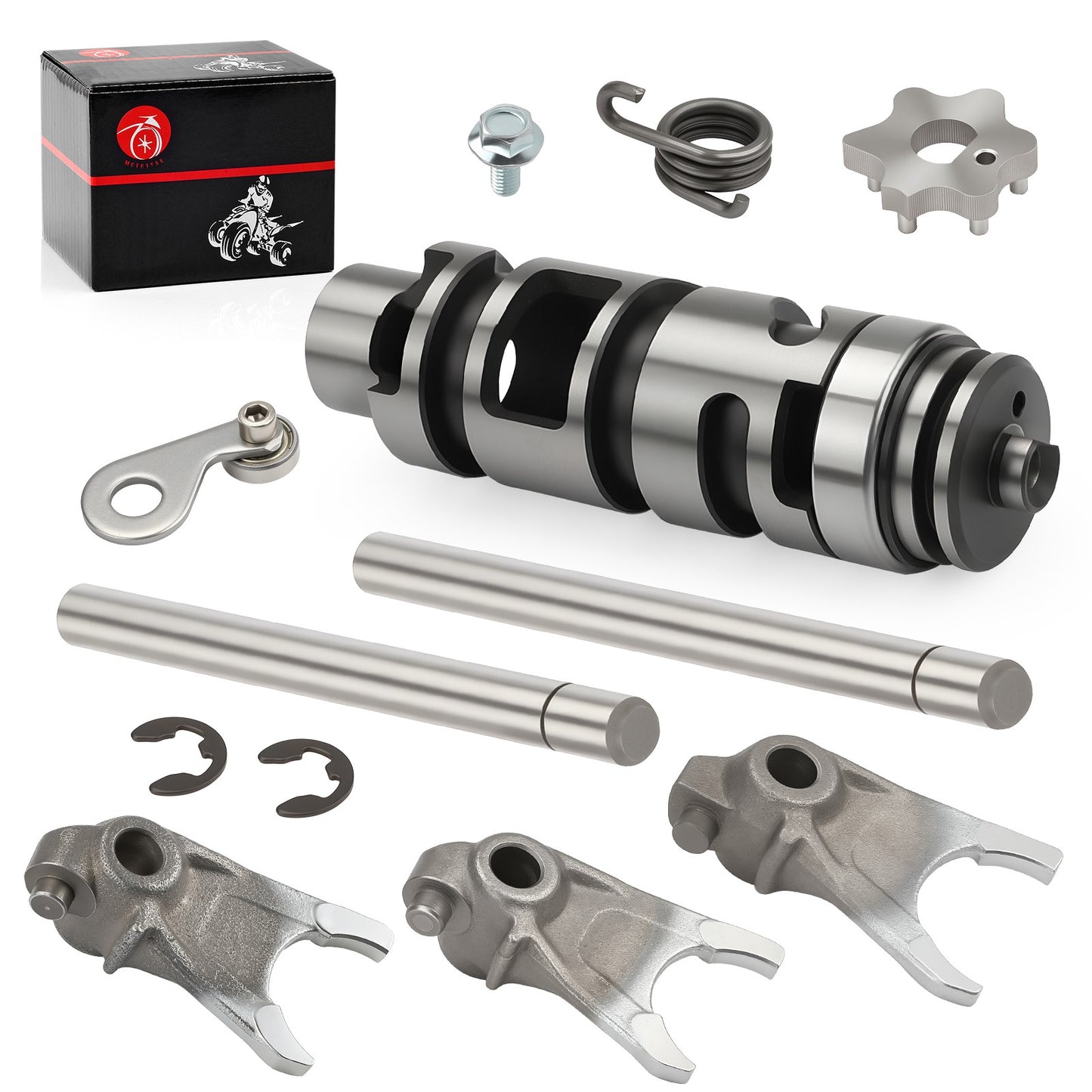 Transmission Shift Cam and Fork Guide Bar Kit for Yamaha Banshee 350 (1987–2006)