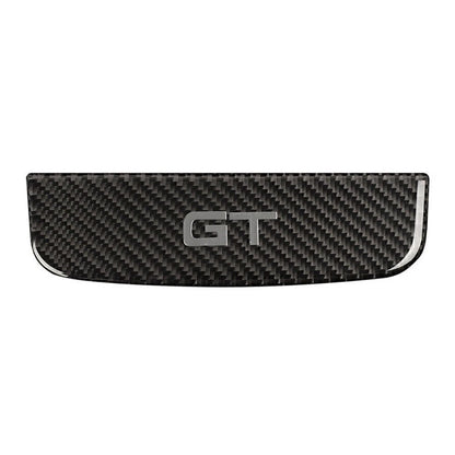 Interior Storage Box Trim Cover for Ford Mustang (2015–2019) Carbon Fiber