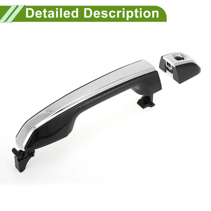 Exterior Door Handle for Lexus GX460 4Runner (2010–2023) Silver Tone Front Left