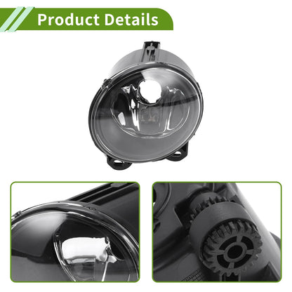 1 Pc Left Fog Light Grill for BMW X5 (1999–2006) No. 63177839865 Clear