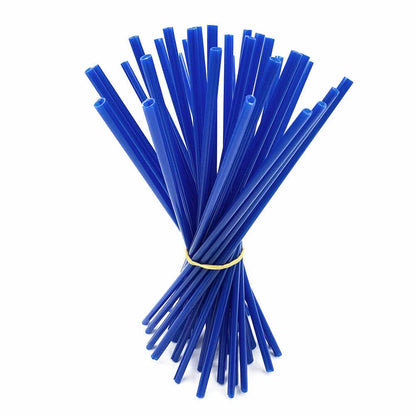 72pcs Blue Wheel Spoke Wraps for Motorcycle Dirt Bike CRF EXC YZF