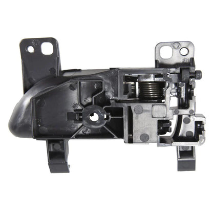 Black Inside Right Door Handle with Chrome Lever for Subaru Toyota