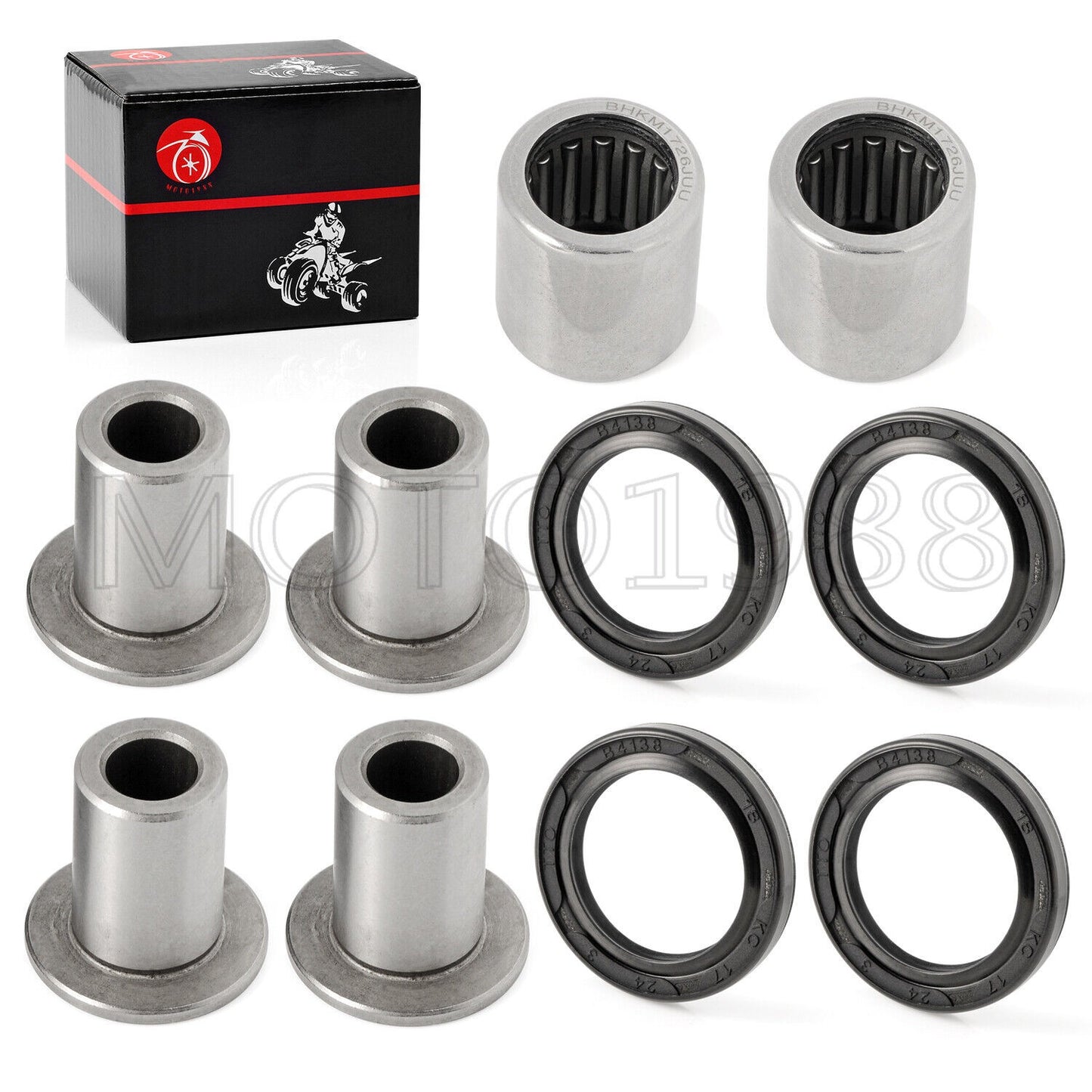 Front Upper A-Arm Bushing Seal Kit for Kawasaki KFX400 (2003–2006)