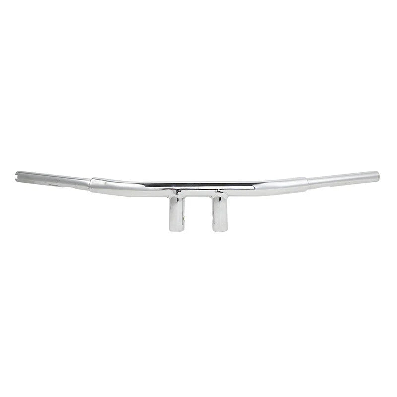 1 1/4" Fat Chrome 4" Rise T-Bar Handlebar for Harley Sportster Dyna (2004-2023)