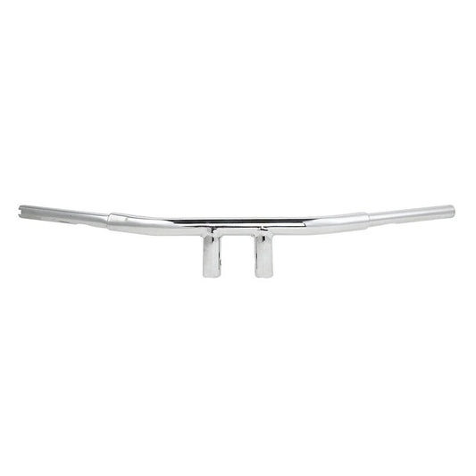 1 1/4" Fat Chrome 4" Rise T-Bar Handlebar for Harley Sportster Dyna (2004-2023)
