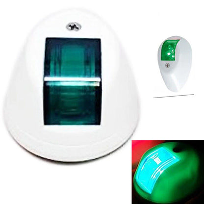 1x LED Navigation Sailing Light for Marine Boat Yacht Green