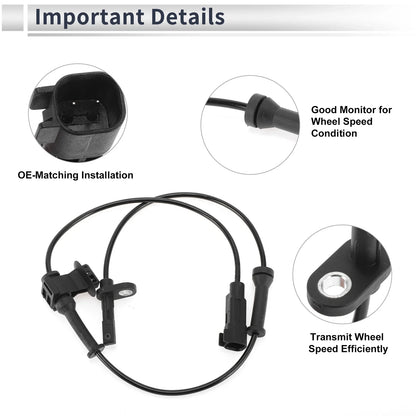 ABS Wheel Speed Sensor for Chevrolet Camaro 2010-2015 1 x Front Left/Right
