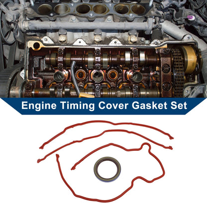 Set of 1 Engine Timing Cover Gasket TCS46096 for Ford Explorer (2006–2010)