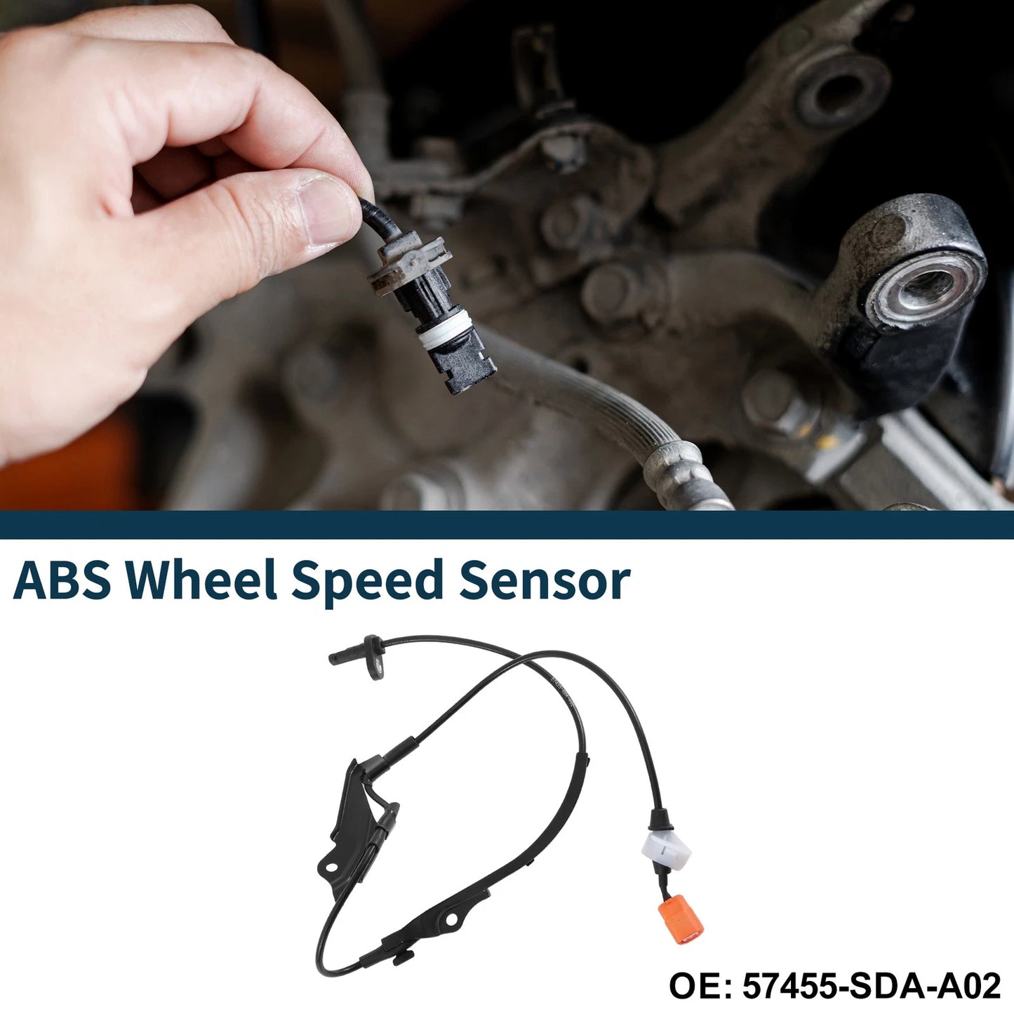 ABS Wheel Speed Sensor No. 57455-SDA-A02 for Honda Accord (2003–2007)