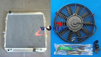 Aluminum Radiator with Shroud and Fan for Toyota Surf Hilux (1989–1997)