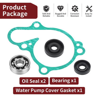 Water Pump Bearing Seal Gasket Kit for Yamaha YZ125X YZ125 (2005–2024)