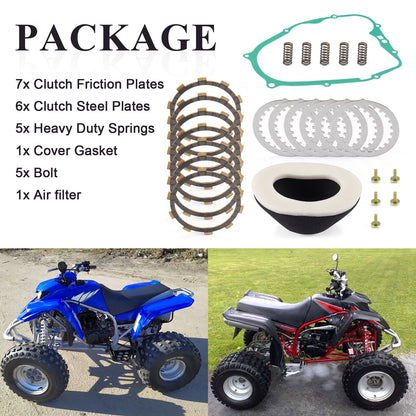 Clutch Kit with Heavy Duty Springs for Yamaha Blaster YFS200 (1988–2006)