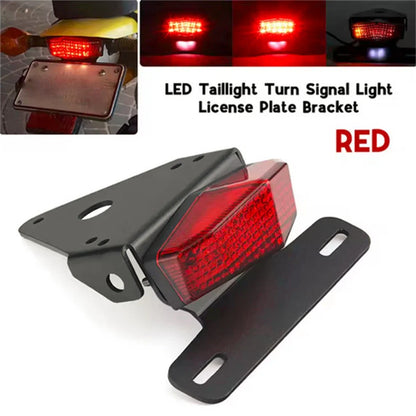 LED Tail Brake Light License Plate Bracket for Honda XR250R XR400R (1996-2004)