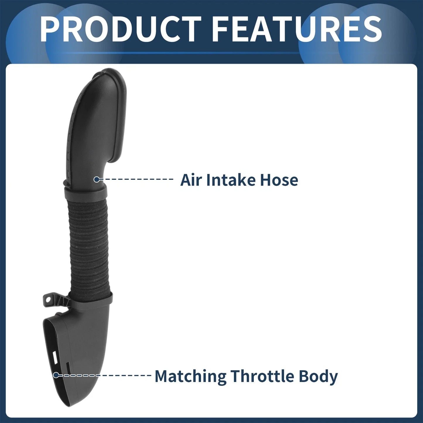 Engine Air Intake Hose for Mercedes Benz (2000-2005)