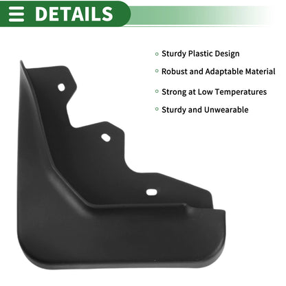 Mud Flaps Splash Guards for Ford Ecosport (2013–2017) W/ Mount Accessories