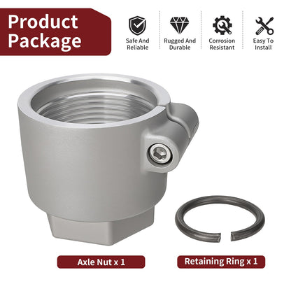 Axle Nut & Retaining Ring for Polaris Trail Boss 330 (2005–2010)