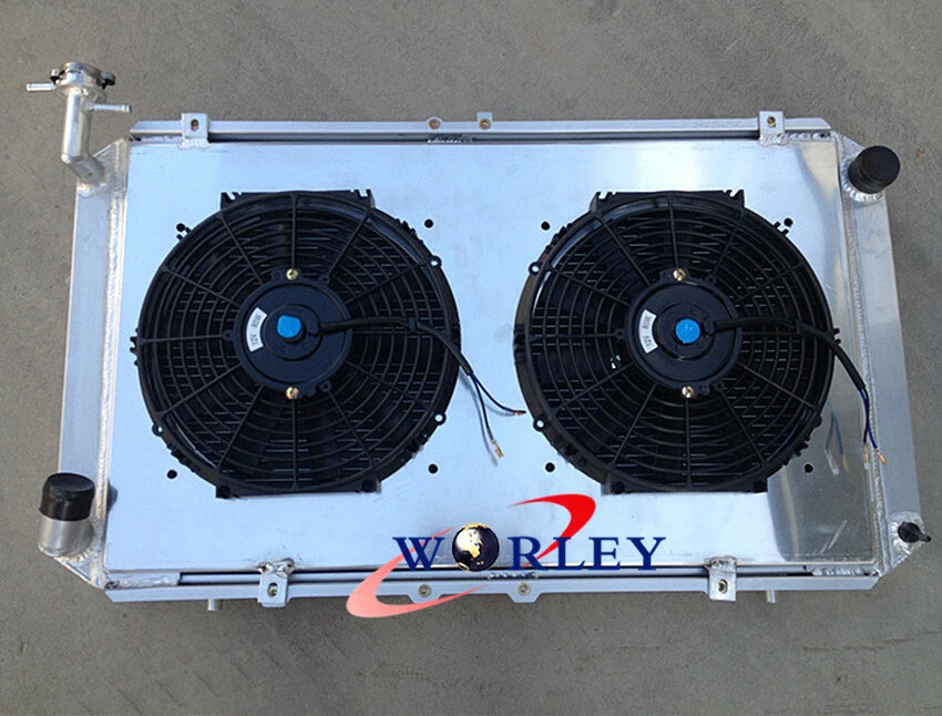 Aluminum Radiator with Shroud and Fan for Patrol Y60 GQ (1988–1997)