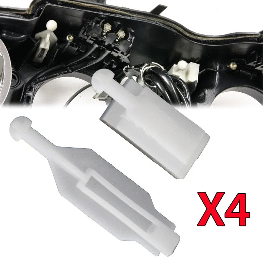 4 x Xenon Headlight Reflector Holders for BMW 5 Series E39 (2000-2003)