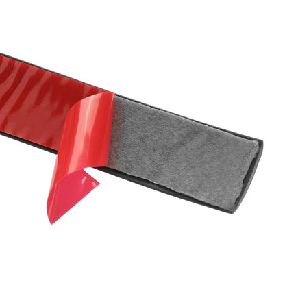 Universal  Flexible Roof Trim Molding for Auto Top Black