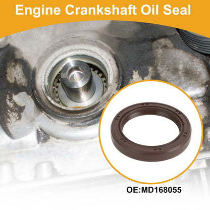 1Pc Front Crankshaft Oil Seal for Mitsubishi Lancer (2002–2007) MD168055