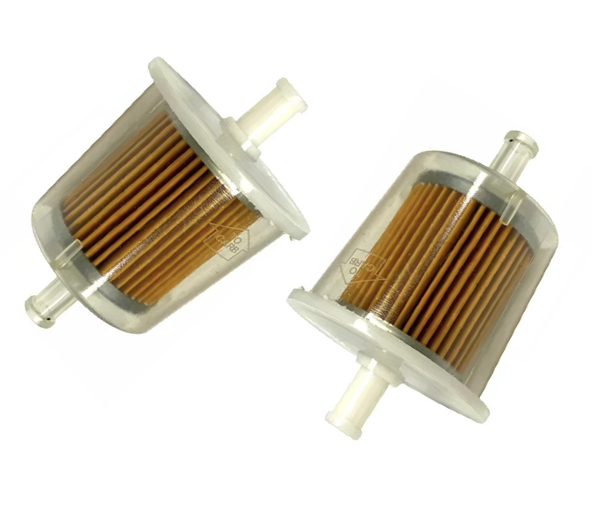 Set of 2 Inline Fuel Filters for Johnson Evinrude E-Tec (40-200HP)