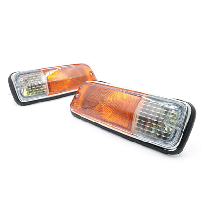 Set of 2 Front Turn Signal Lights for Datsun 521 Pickup (1968–1973)
