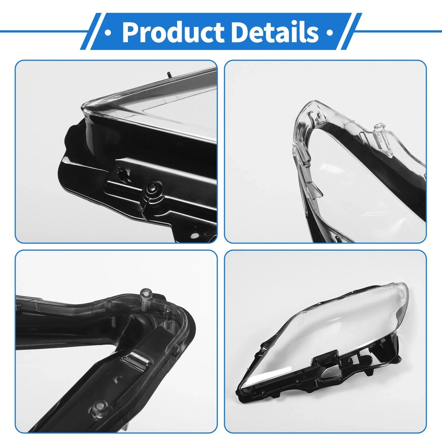 Car Front Left Headlight Lens Cover for Lexus LS460 (2007-2009)