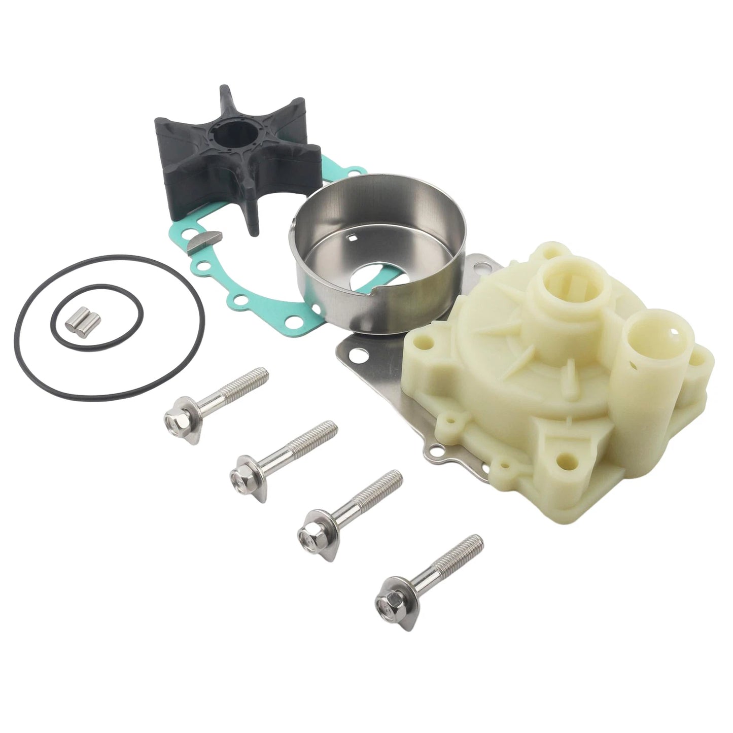 Water Pump Repair Kit for Yamaha 2-Stroke 115 130 F115 (2000–Present)