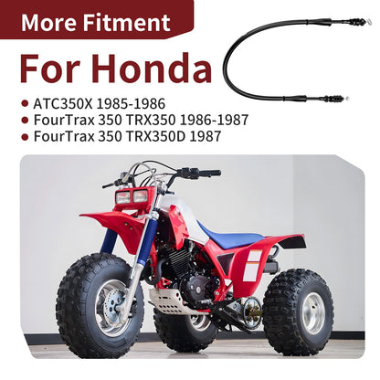 Decompression Cable for Honda ATC350X TRX350 (1985–1987)