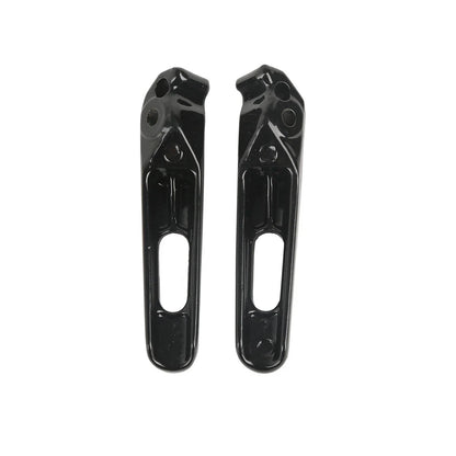 Black Rear Passenger Footrests Pegs for Honda CBR1000RR (2017-2025)