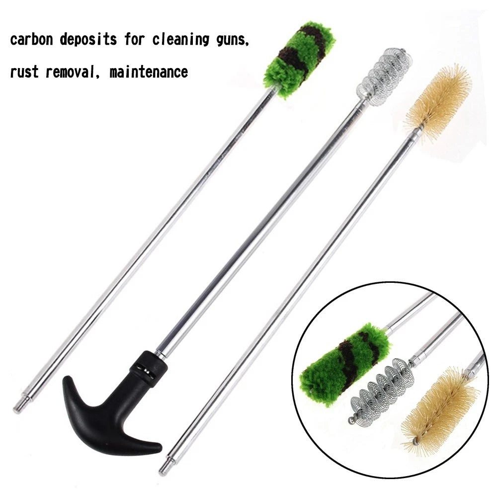 6X Cleaning Brush Kit for 12GA Shotgun with Aluminum Rod