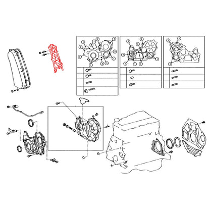 Timing Chain Belt Cover for Toyota Hilux Vigo (2005–2015)