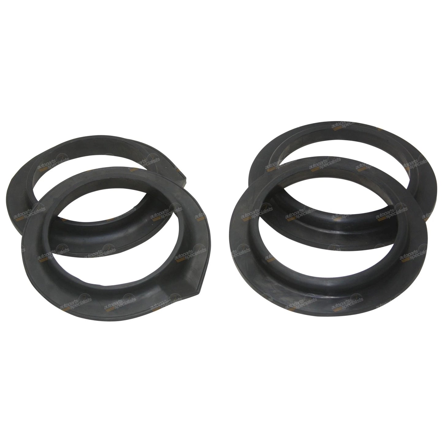 Set of 4 Rubber Coil Spring Seat Insulators for Patrol GQ Y60 GU Y61 GR
