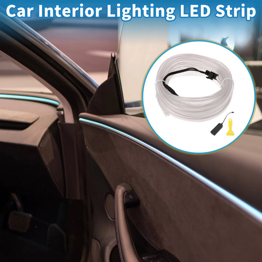 LED Strip Neon Wire Interior Lighting for Universal Cars (5m)