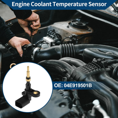 Engine Coolant Temperature Sensor 04E919501B for Volkswagen Beetle (2015)