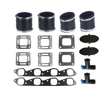 Exhaust Bellow Gasket Kit for MerCruiser V8 330-370