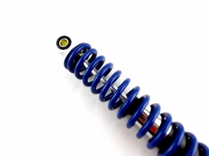 400mm Blue/Chrome JBS Rear Shock Absorbers for Kawasaki KE175