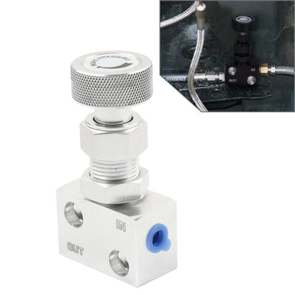 Silver Brake Bias Proportioning Valve for Brake Adjustment