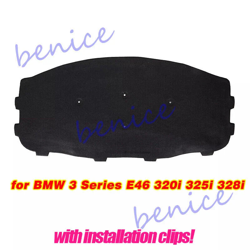 Car Hood Insulation Cotton Heat Pad for BMW 3 Series E46 (1998–2006)