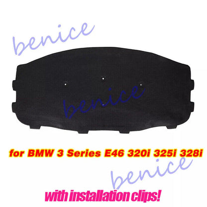 Car Hood Insulation Cotton Heat Pad for BMW 3 Series E46 (1998–2006)
