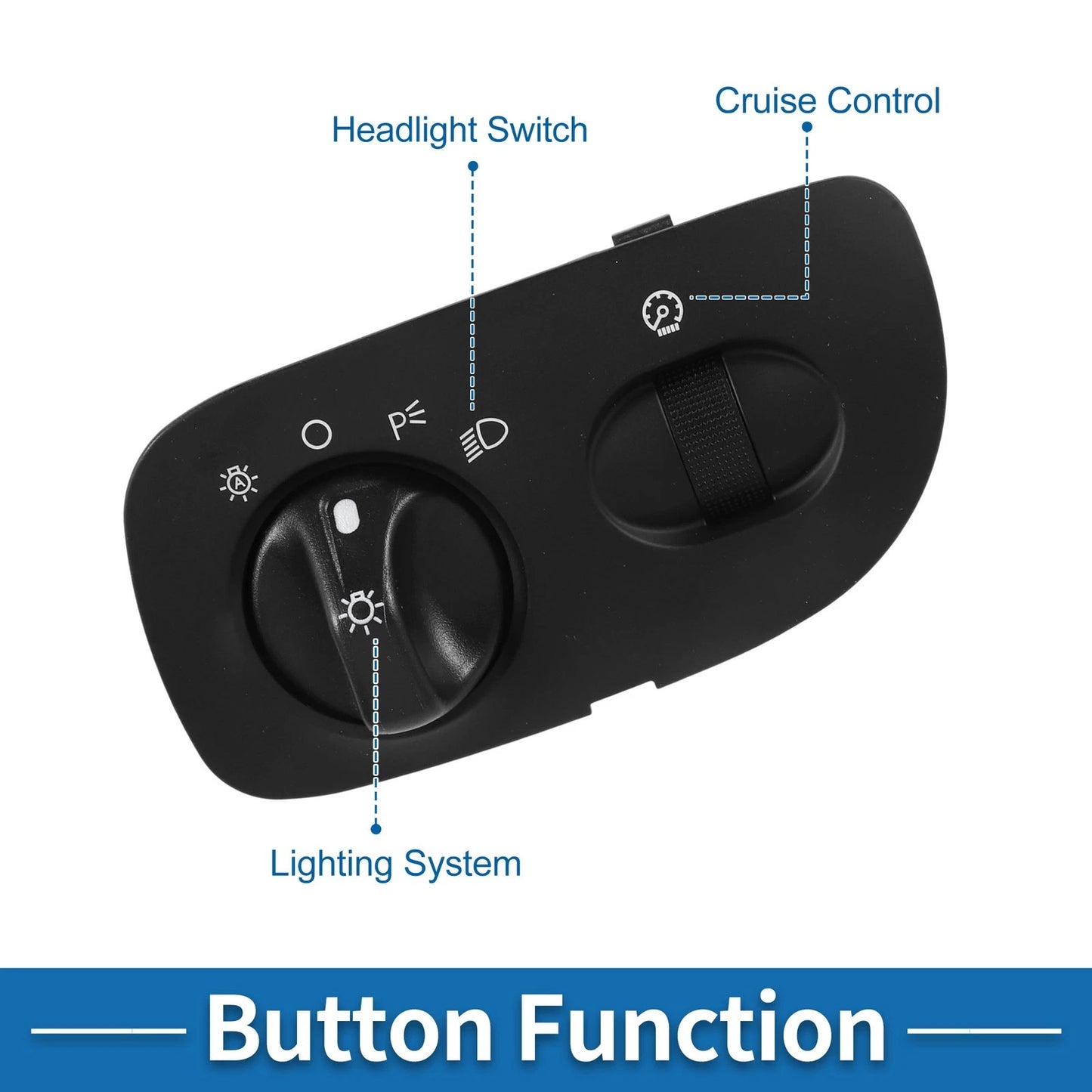 Headlight Switch No.YL3Z11654CAA/DS1380 for Ford F150 F-150 Heritage Expedition (2004–2008)