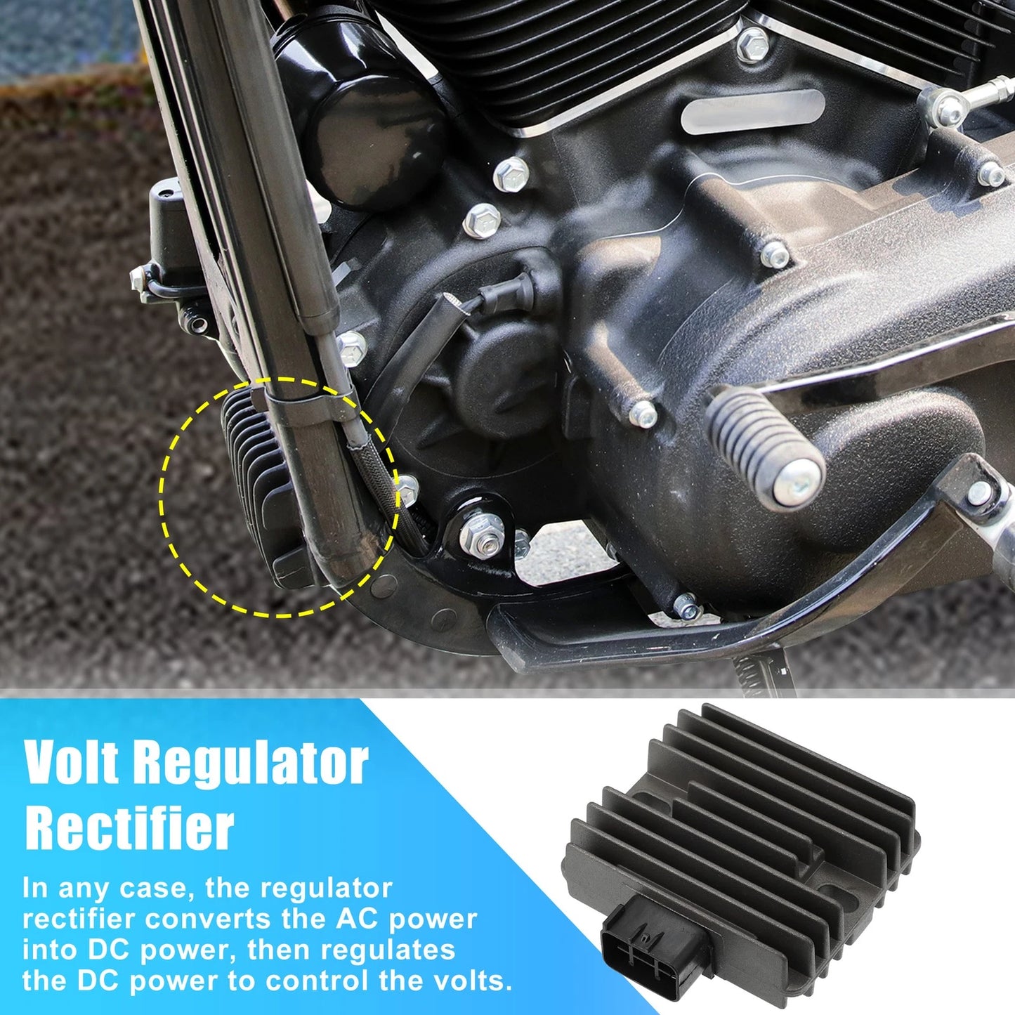 Voltage Regulator Rectifier 68V-81960-10-00 for Arctic Cat 700 EFI (2006–2009)