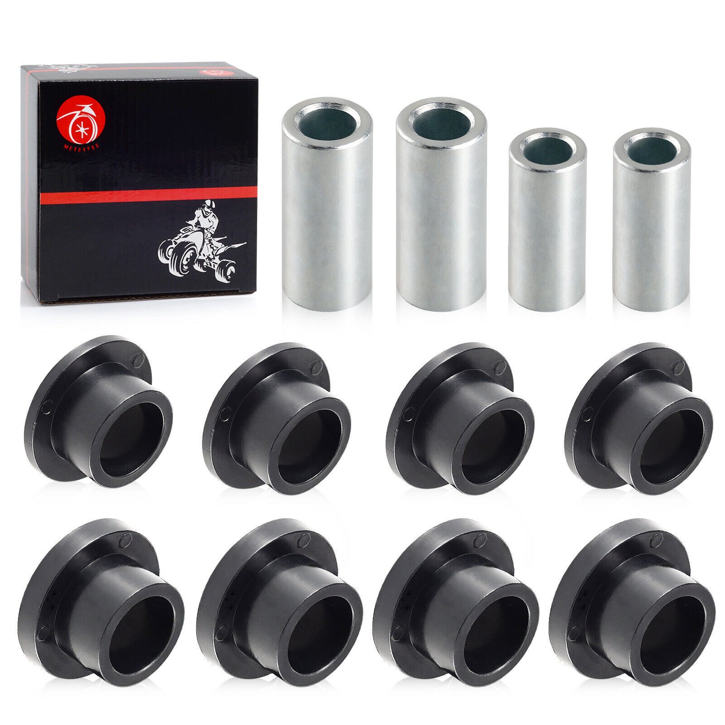 Front Shock Bushing Sleeve Kit for Polaris RZR 800, 570 (2008–2022)