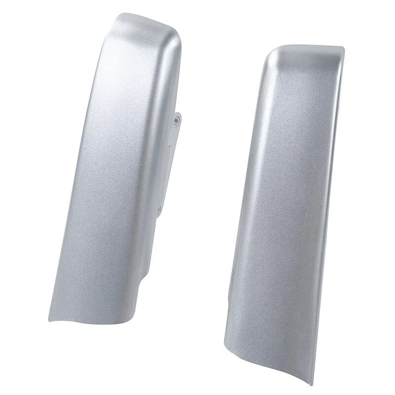 Saddlebags Strips for Harley Street Glide (2014-2023) Silver Black Honeycomb