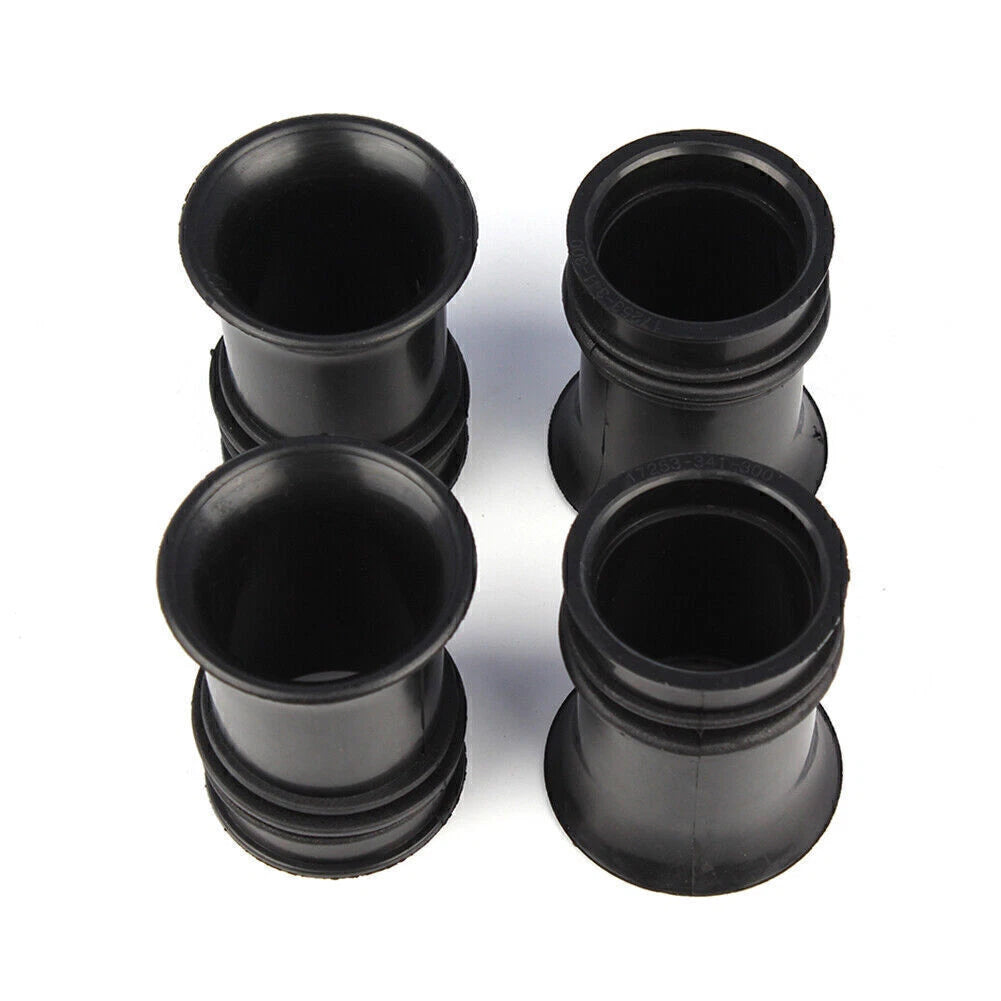 4X Carburetor Intake Manifold Boot Joint for Honda CBR600F (1987–1990)