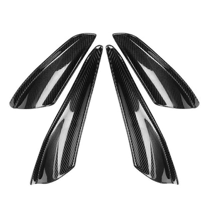 Carbon Fiber Front Bumper Canard Splitter Lip for Mitsubishi Lancer EVO X (2008–2015)