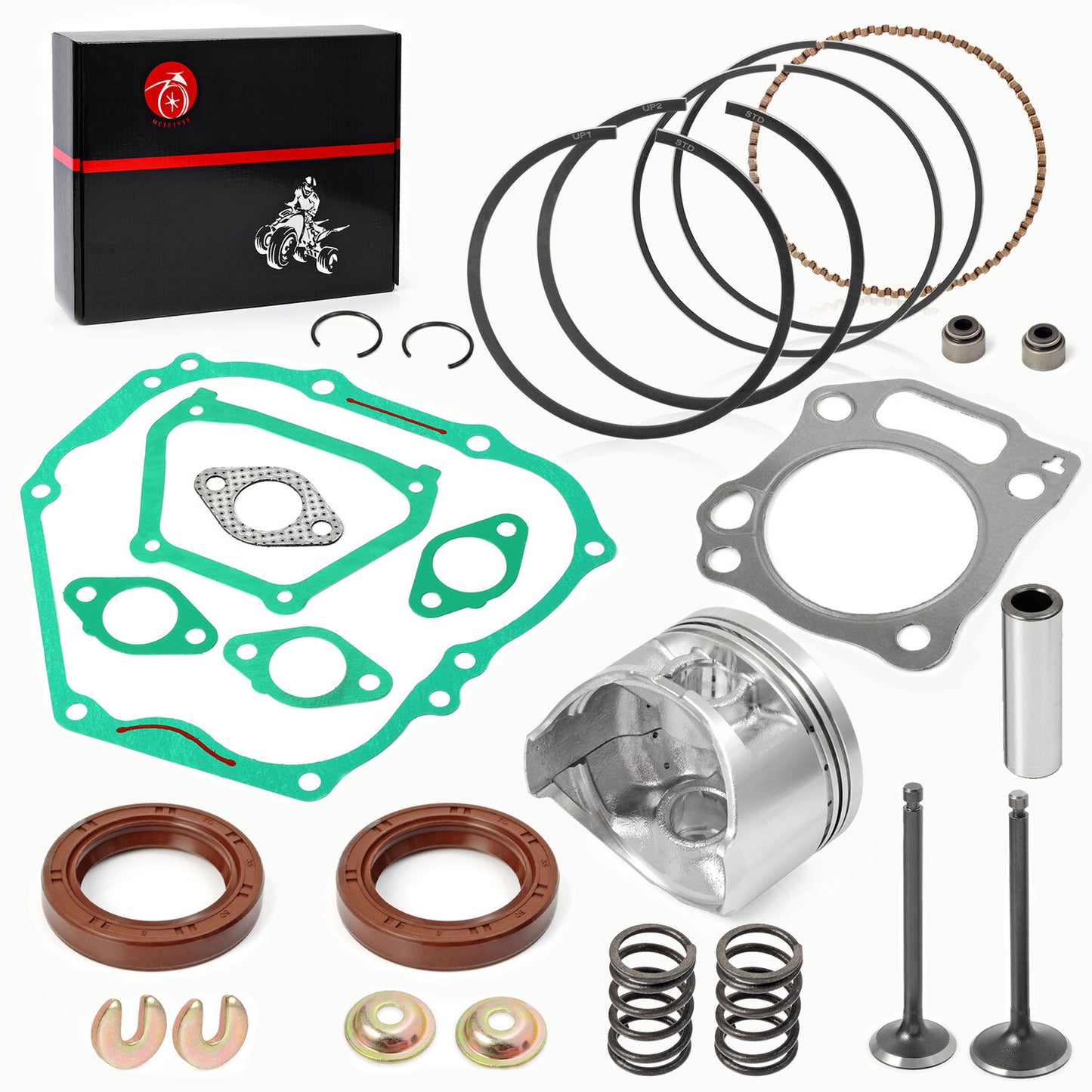 Engine Top End Rebuild Kit for Yamaha Golf Cart G21 G22 (1996–2007)