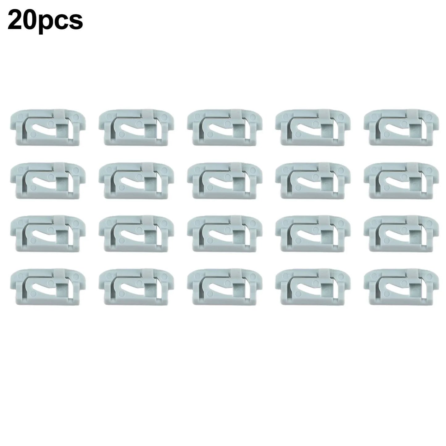 20pcs Molding Clips Green for G-Body Windshield & Rear Window Trim Fitment