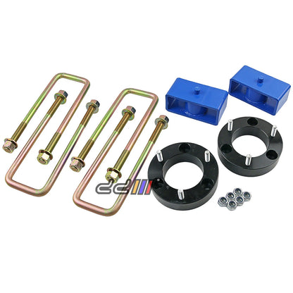 32mm Front Spacers & 50mm Rear Block Lift Kit for Mitsubishi L200 (2005-ON)