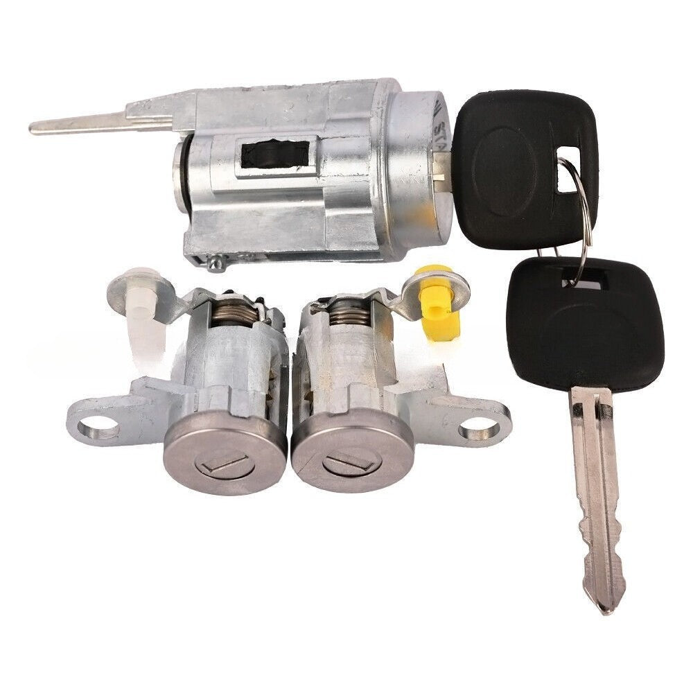 Ignition Switch Lock Key and Front Door Lock Cylinder Set for Toyota Tacoma (1995–2004)